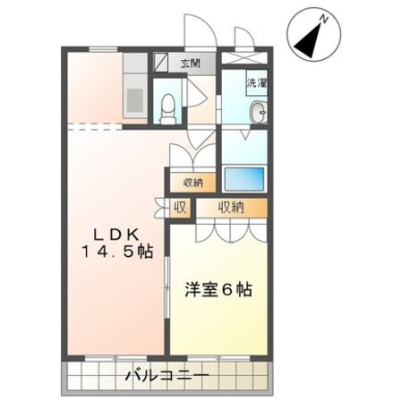 コンフォール成沢の物件間取画像